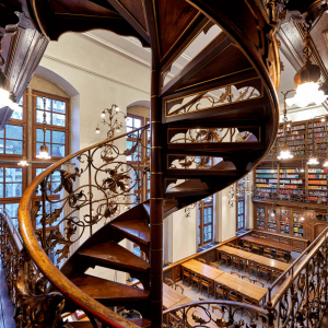 Law Library in the New Town Hall, Munich, Germany
