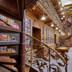 Law Library in the New Town Hall, Munich, Germany