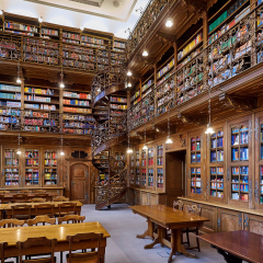 Law Library in the New Town Hall, Munich, Germany