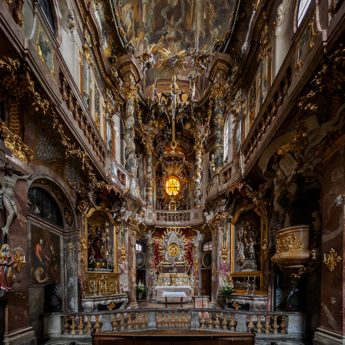 Asamkirche St. Johann Nepomuk, Munich, Germany
